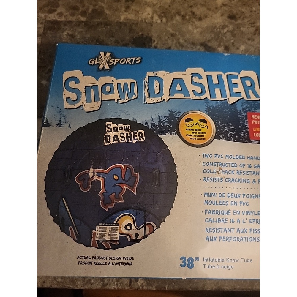 Snow Dasher 38" Inflatable Snow Tube‎